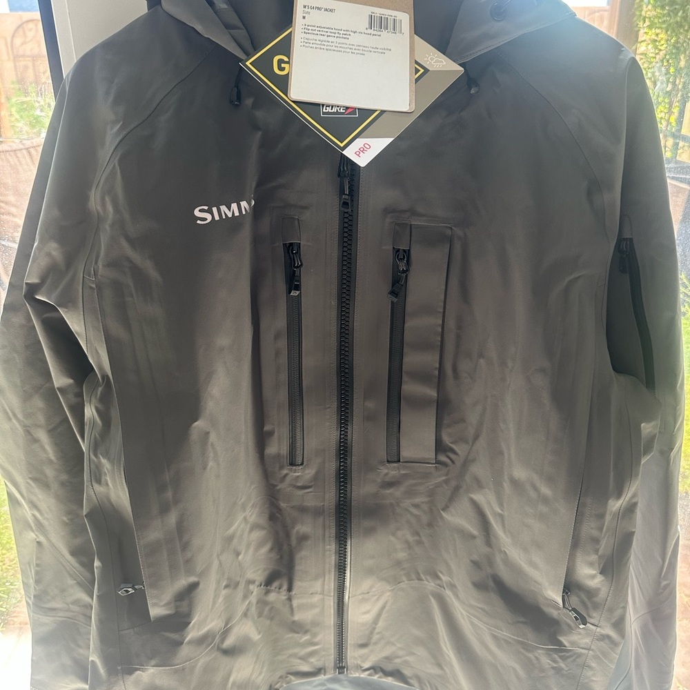 Simms Gray G4 Pro Jacket